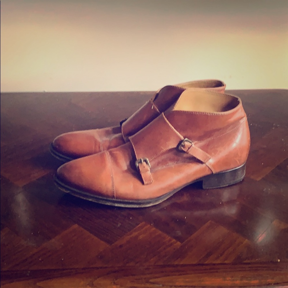 Men’s Zara Double Monk Strap Ankle Boot